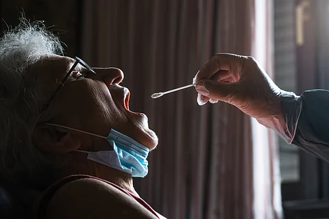 nursing home resident tested for COVID
