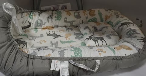 One of the recalled baby loungers