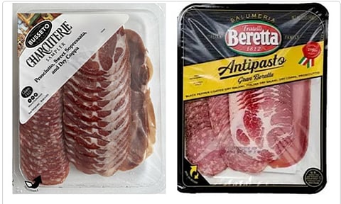 Products under recall