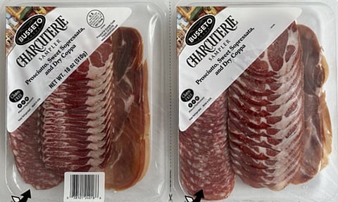 Sample of the recalled meat