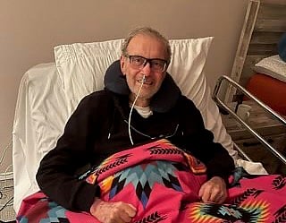 Dr. Gary Gibbon in recovery after transplant