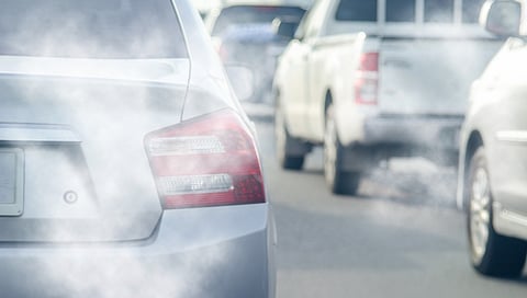 exhaust air pollution smog