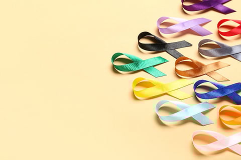 cancer ribbons