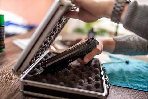 pistola, arma de fuego