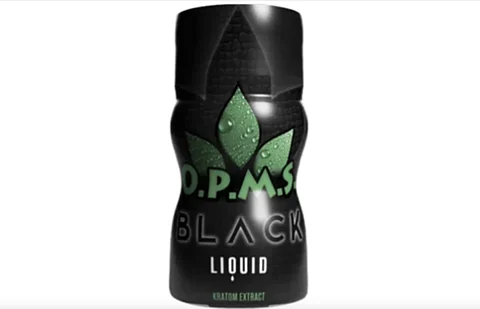 OPMS Kratom Líquido Negro