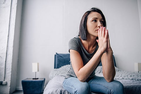 depressed depression woman
