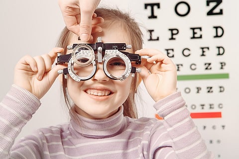 eye exam child vision