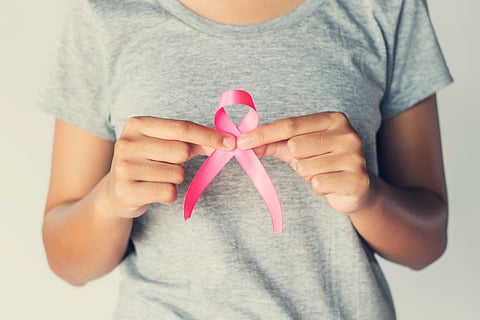 breast cancer ribbon