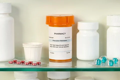 medicine cabinet bottle medications drugs