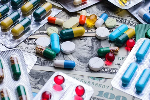 prescription drugs pills medication money
