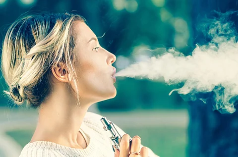 vape electronic cigarette smoking