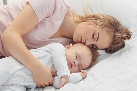 sleep mother infant sudden infant death SIDS