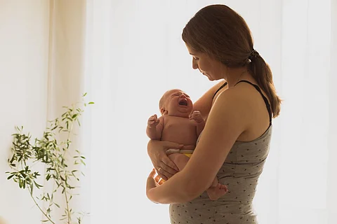 birth newborn mother infant