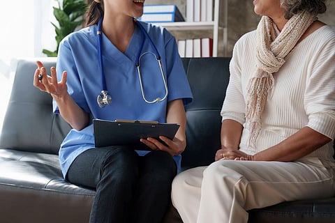 nurse patient consultation