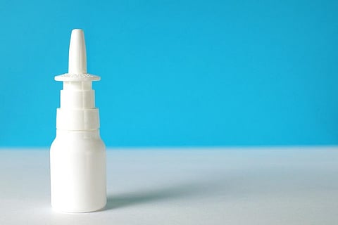 nasal spray bottle