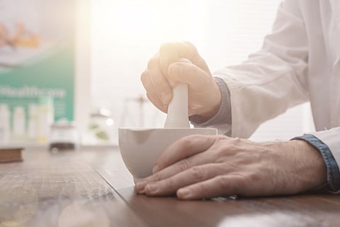 pestle mortar compounding pharmacy