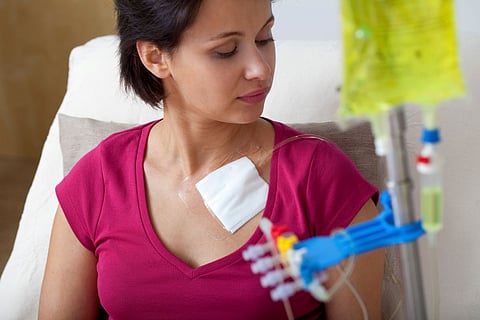 chemotherapy woman