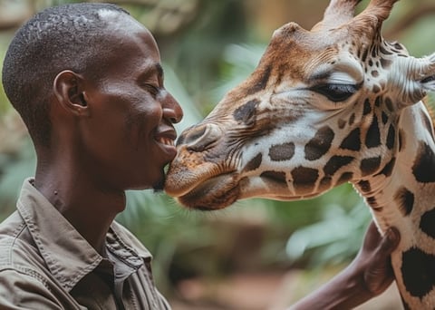 zoo giraffe