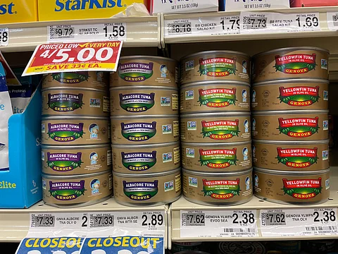 Genova -- one of the brands of canned tuna affected by the recall.