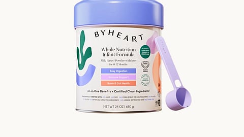 Una foto de la fórmula infantil retirada de ByHeart