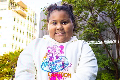 Leanna Munir, de 8 años, sobrevivió a la leucemia gracias a una inmunoterapia de vanguardia.