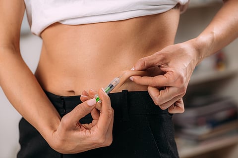 Inyección de anticoagulantes