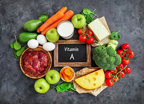 Variedad de fuentes elevadas en vitamina A
