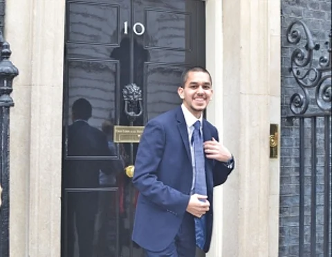 Star of UK: Ruben is riding the digital wave
