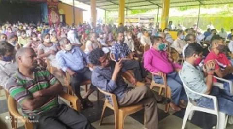Sanguem sugarcane cultivators form Sanjivani Bachao Samiti
