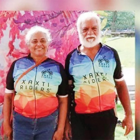 Senior citizens are also senior cyclists, peddling their way to health