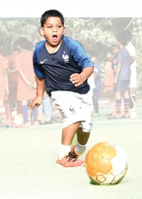 Young Goan footballers shoot for goal but ruled offside
