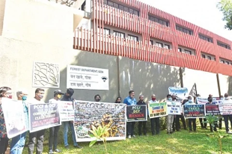 Save Mollem protestors give ultimatum to Forest Dept