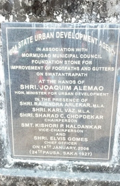 Foundation stone still exists even after 12 years at Vasco