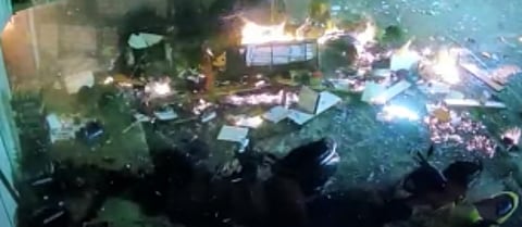 Mapusa blast due to gas leakage