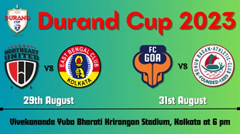 Exciting Semifinals Set for 2023 Durand Cup
