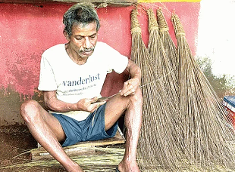 Preserving a traditional craft in a digital age: Meet coconut broom maker Sonu Gaonkar