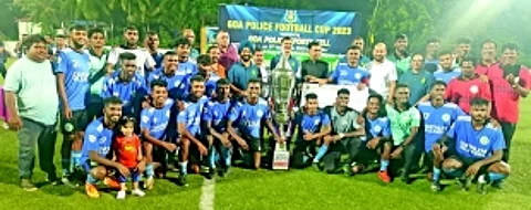 Cortalim Villagers clinch Goa Police Football Cup