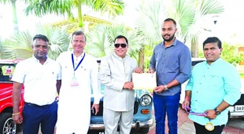 Vintage, classic cars rally held at Vasco