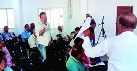 Moves to install sewage pipeline into sea draws flak at Calangute gram sabha