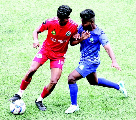 Ronaldo, Samuel & Tufel
star in Goa Police win