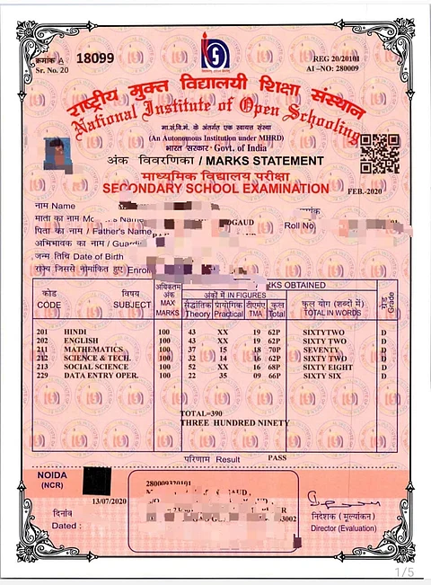 Five held for selling bogus school, graduation certificates