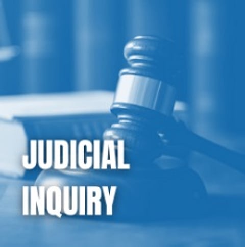 Does the government refusal to have a judicial inquiry prove that it is connected to the job scam