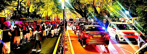 Panjim’s traffic comes to a standstill amidst IFFI celebrations