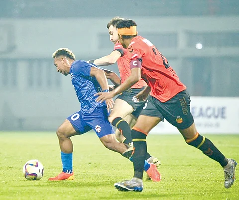 Churchill Brothers FC outclass
strong contenders Inter Kashi