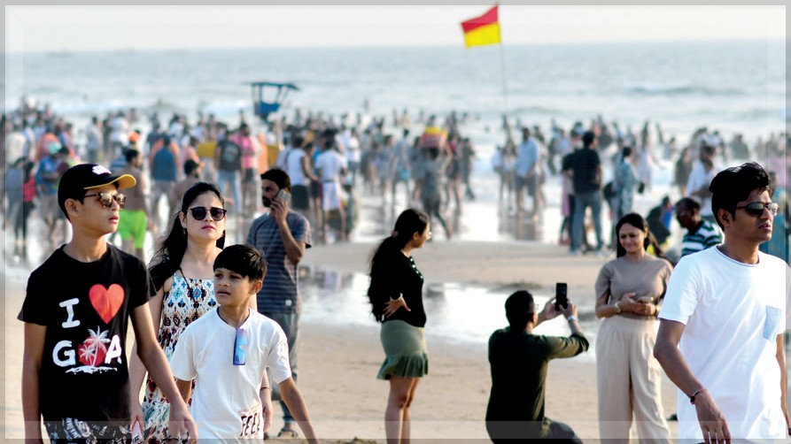 Goa Sees Record Tourist Surge with 1.4 Crore Visitors in 2024: Tourism Minister