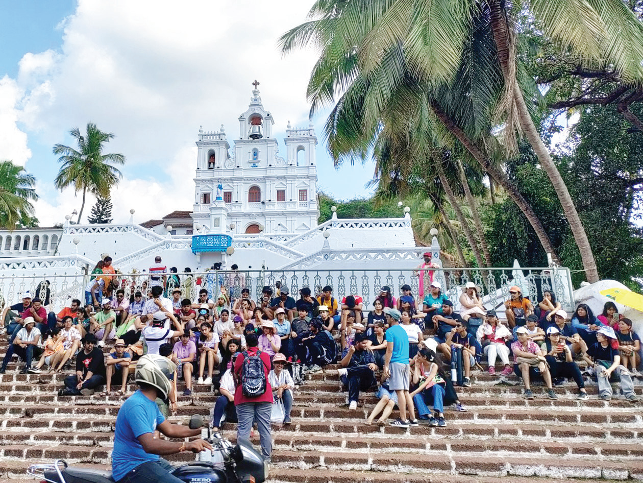 Goa’s tourism dilemma : Booming
numbers, stubborn issues