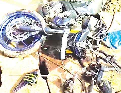 Two-wheeler rider dies after crashing into bus