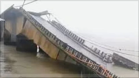 Another Collapse: Old Kali River Bridge at Sadashivgarh Gives Way Again