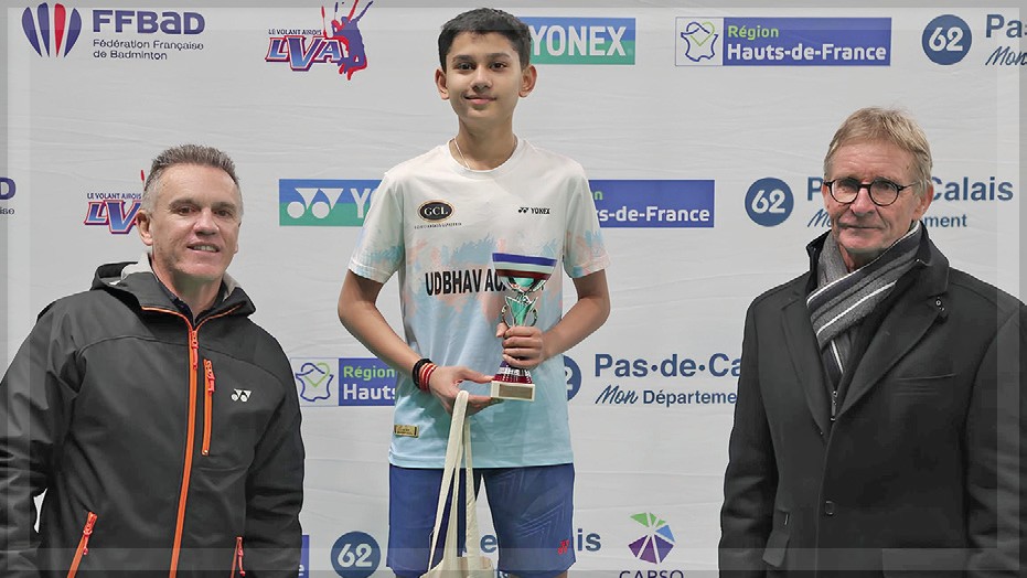 Goa’s Aarush Pawaskar Wins Silver at France Open U-17 Badminton Tournament