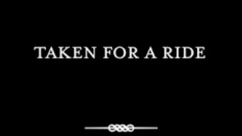 Taken for a ride, but not quite!